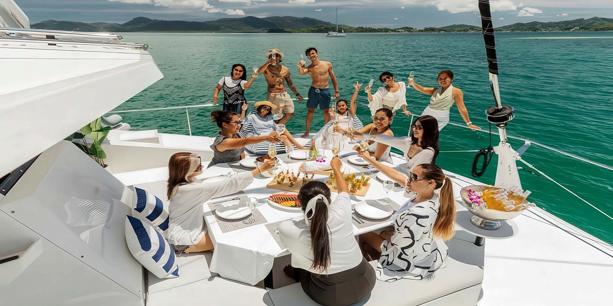 Аренда 55 футового катамарана Satisfaction на Пхукете